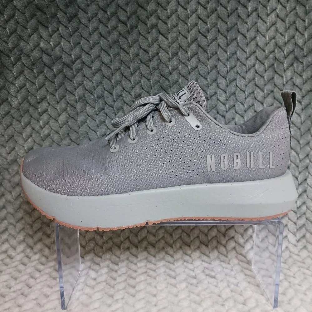 Nobull Drive 2 Ripstop Men's Training Athletic Running Shoes Gray Gum Size 8